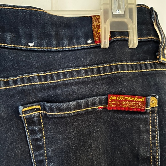 7 For All Mankind - Skinny Jean (dark wash) - Picture 4 of 5